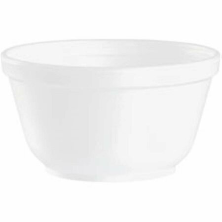 DART CONTAINER 10 oz Foam Bowls - White DCC10B20